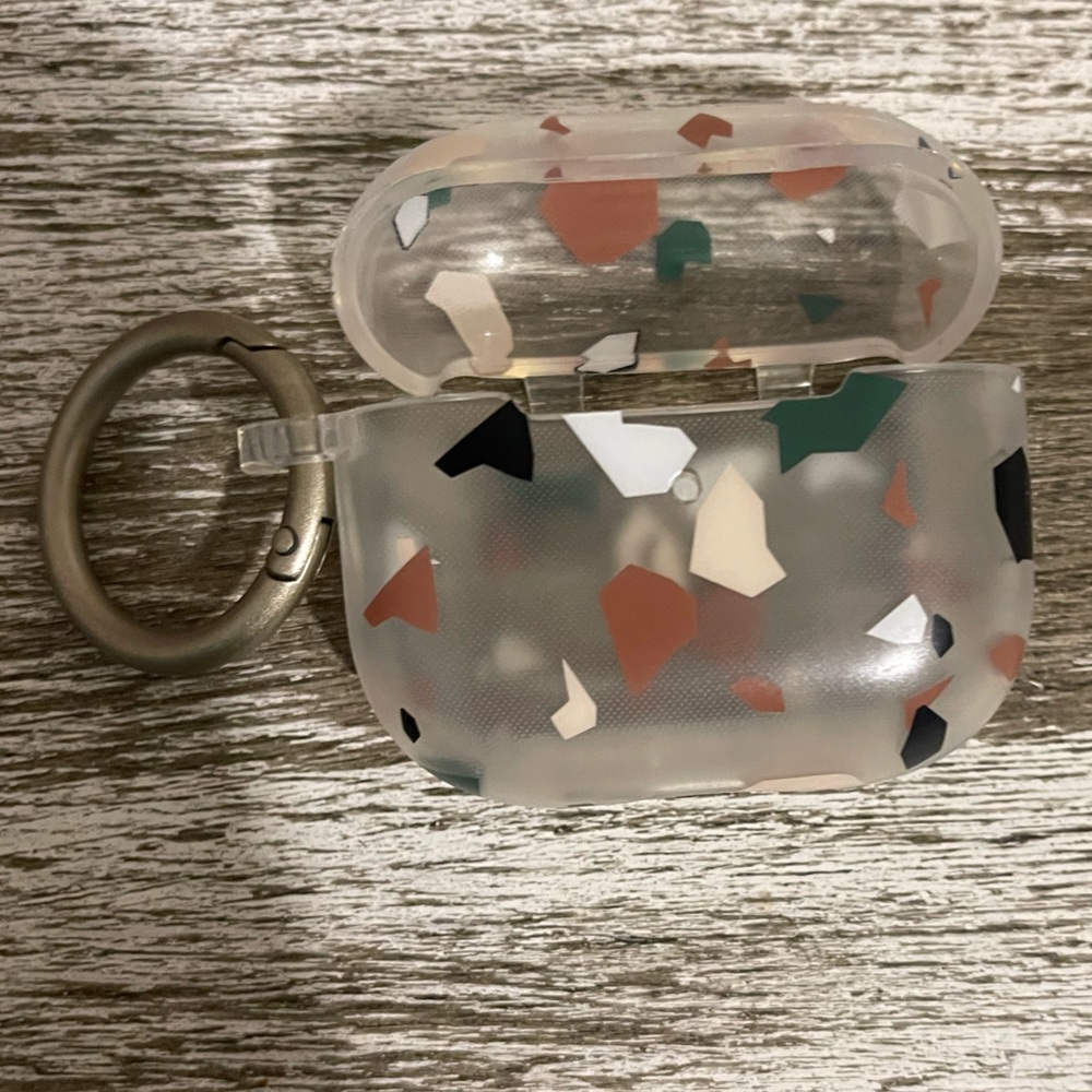 heyday Apple AirPods Gen 3 Hardshell Case with Clip - Terrazzo